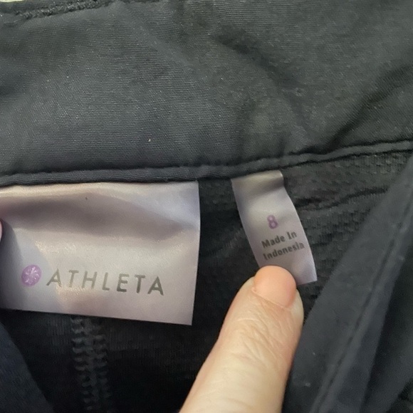 Athleta women’s black skort size 8 - Picture 6 of 7